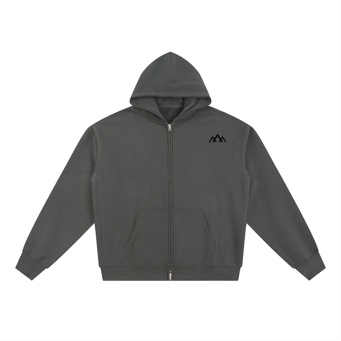Essential Fleece Zip-Through Hoodie