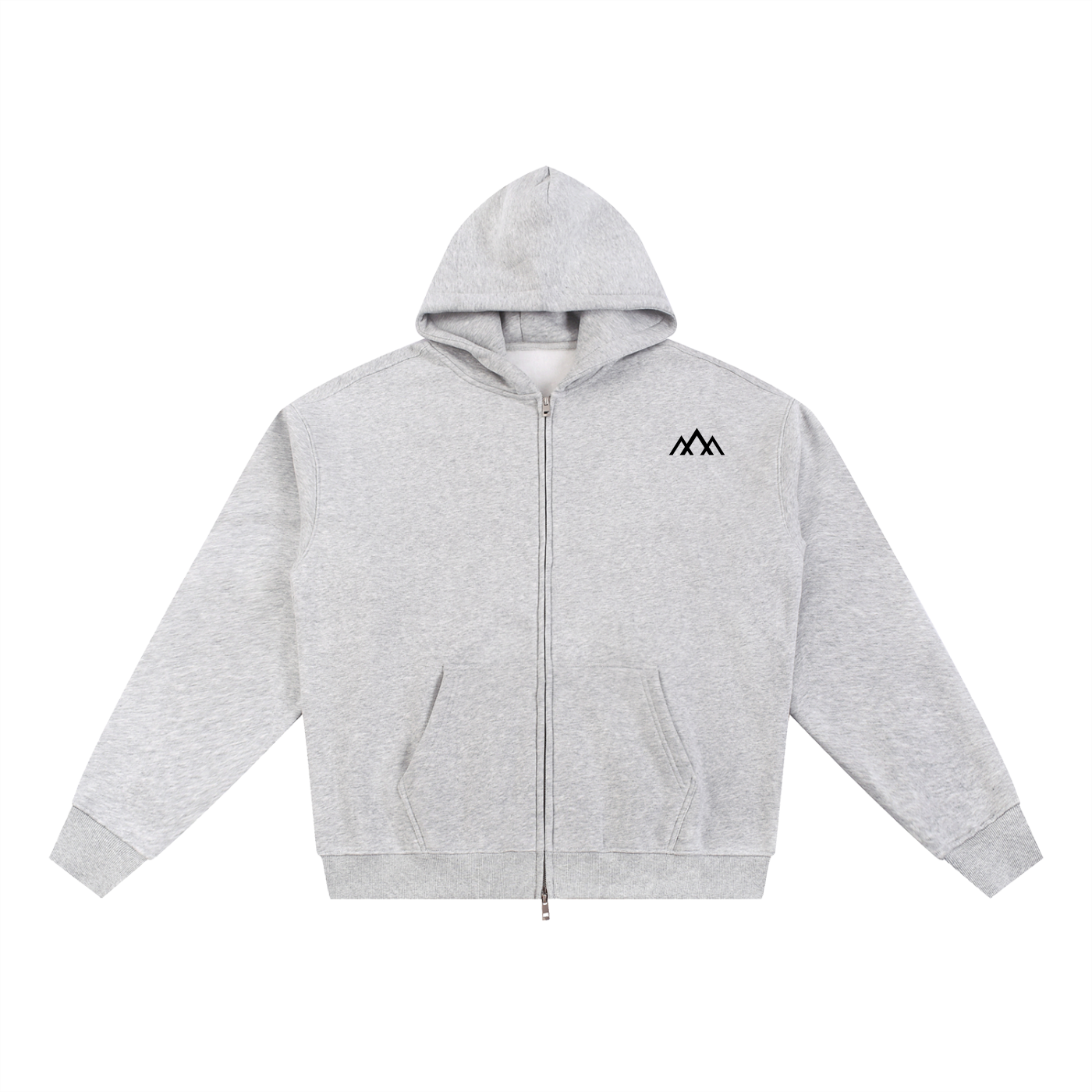 Essential Fleece Zip-Through Hoodie