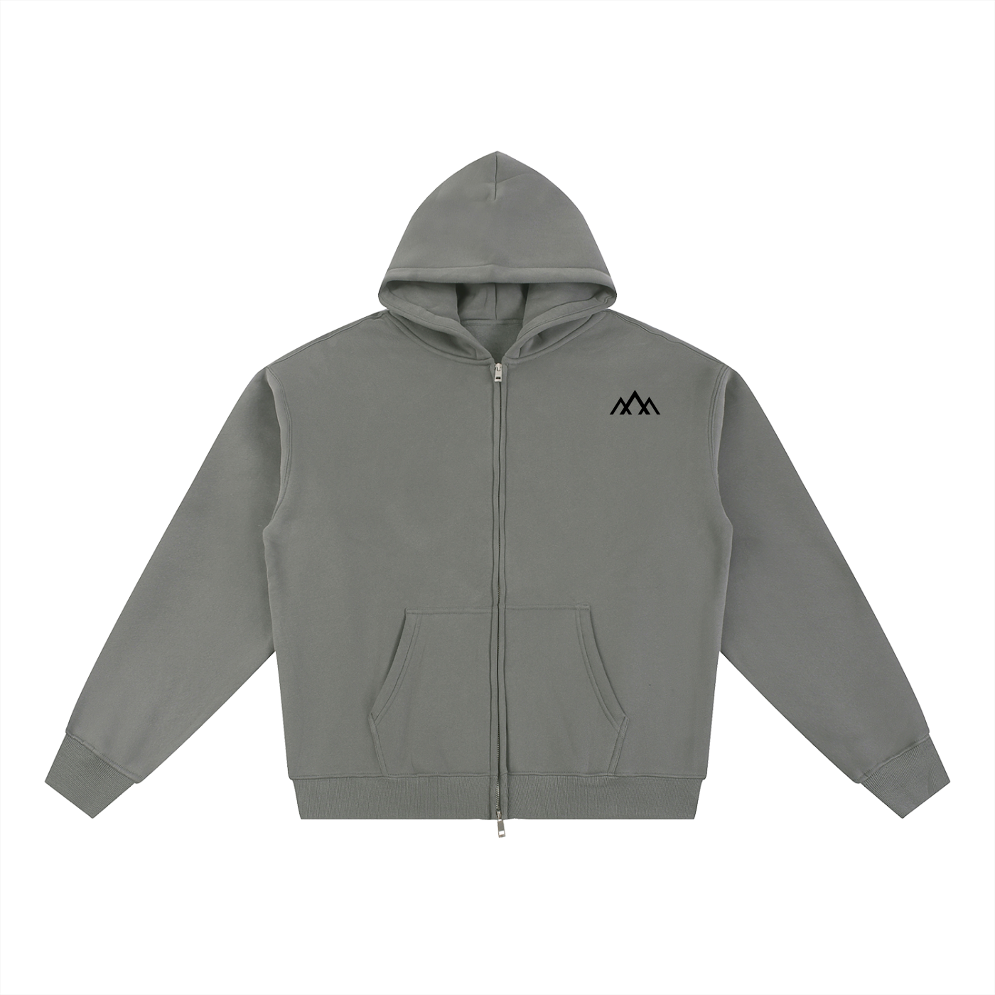 Essential Fleece Zip-Through Hoodie